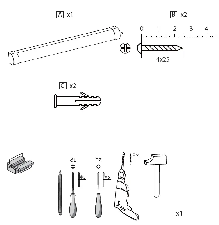 adeo-HCL-192-500-Wall-Light-fig-1