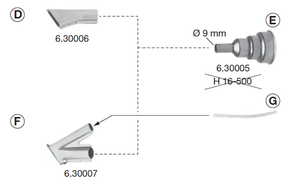 metabo H 16-500 Hot Air Gun 4