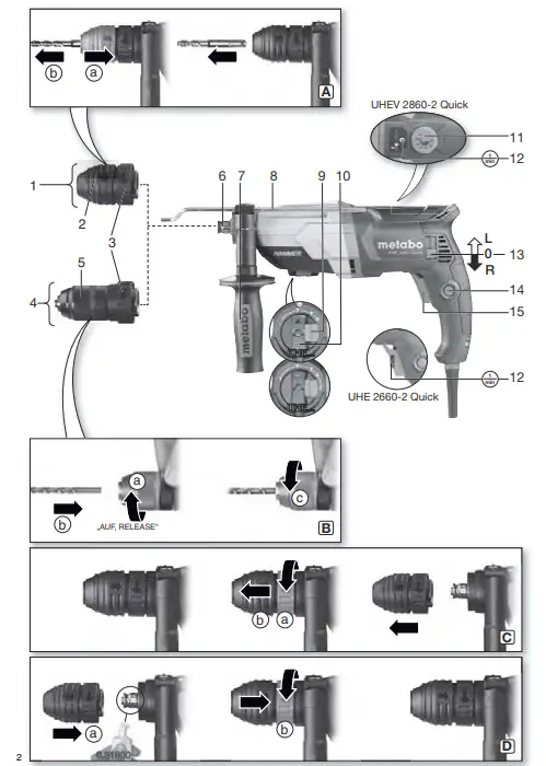 metabo-KHE,-UHE,-UHEV-Series-Combination-Hammer-FIG1