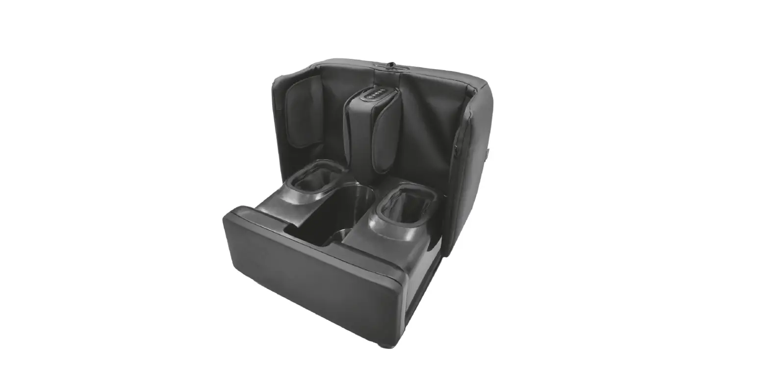 Medic Therapeutics Shiatsu Foot/ Led Massager And Heated Ottoman User Manual