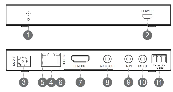 COVID-D1H4B-200-18Gbps-HDMI-1x4-HDBaseT-Splitter-3