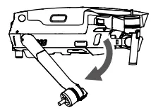 dji Mavic 2 Zoom - rear arms
