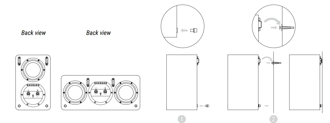 NUMAN HIFI DESIGN NUMAN Retrospective 1978 MKII HiFi Speakers Pair - fig 4