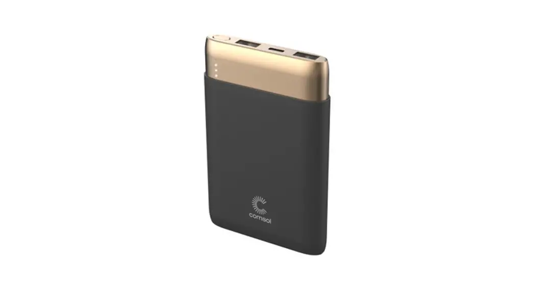 Comsol Pbh10bk 10-000mah Usb-c Pd Power Bank Charger User Manual