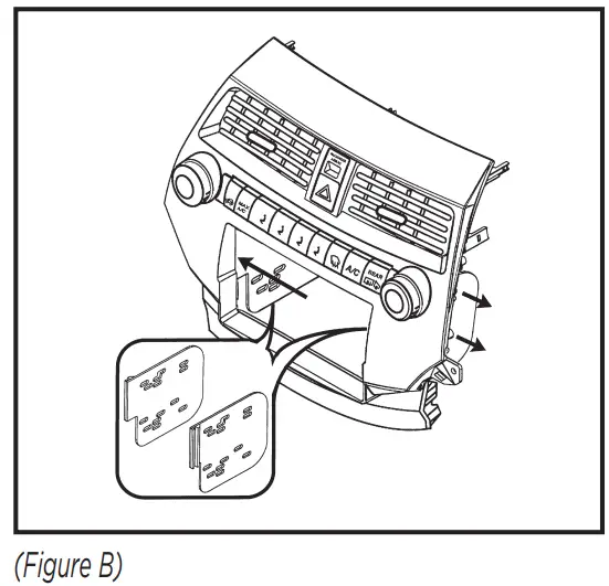 Metra 99-7874 Din Kit for 2008-2015 Honda Vehicles-KIT ASSEMBLY 2