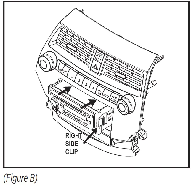 Metra 99-7874 Din Kit for 2008-2015 Honda Vehicles-KIT ASSEMBLY b