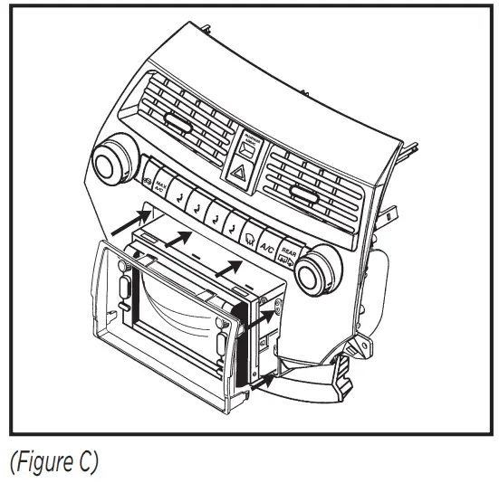 Metra 99-7874 Din Kit for 2008-2015 Honda Vehicles-KIT ASSEMBLY3