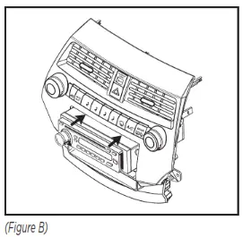 Metra 99-7874 Din Kit for 2008-2015 Honda Vehicles-figre b