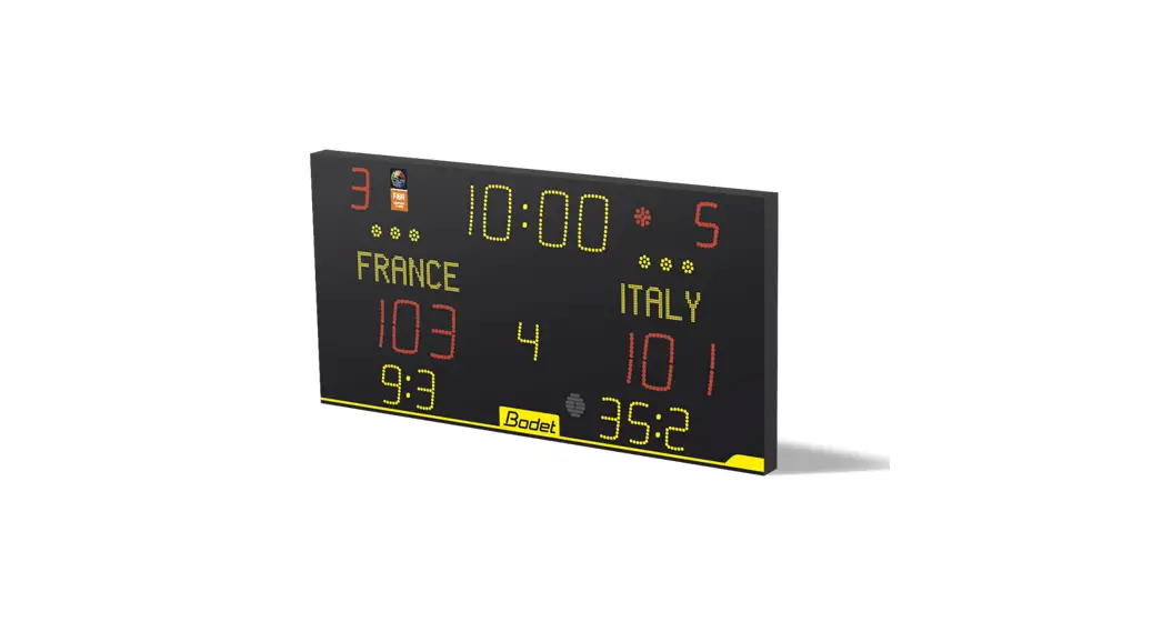 Bodet 8000 Sports Scoreboards Installation Guide