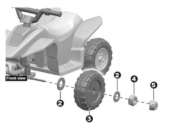 HONEY-JOY-Battery-Powered-Ride-On-Mini-Quad-Owner-FIG-9