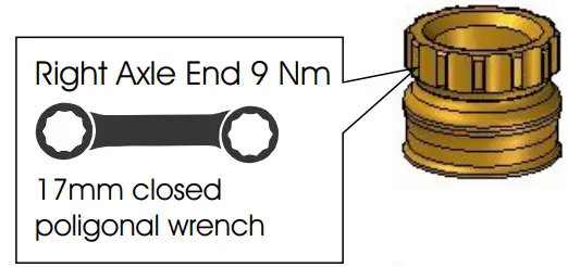 EXTRALITE HyperBoost3 R Rear Hub Maintenance (level 1) Complete cleaning