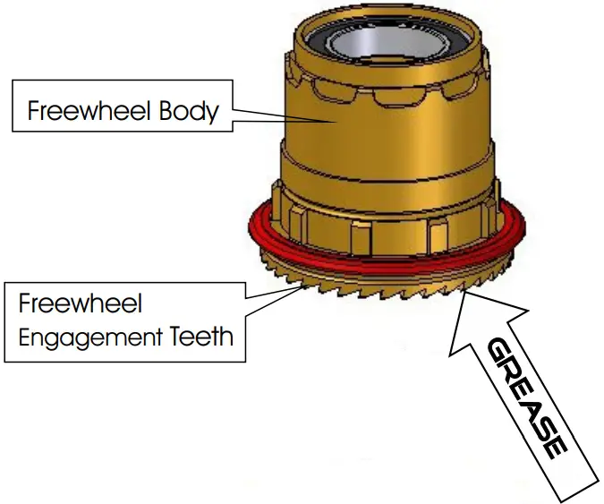 EXTRALITE HyperBoost3 R Rear Hub Maintenance (level 1) Complete cleaning