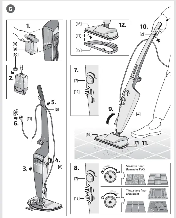 LEIFHEIT-CleanTenso-Power-Steam-Mop-Cleaner-fig-3