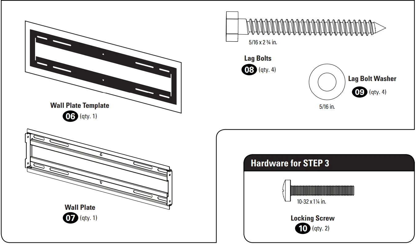 legrand LLT2 42 90 Inch Extendable Tilt Wall TV - fig 10