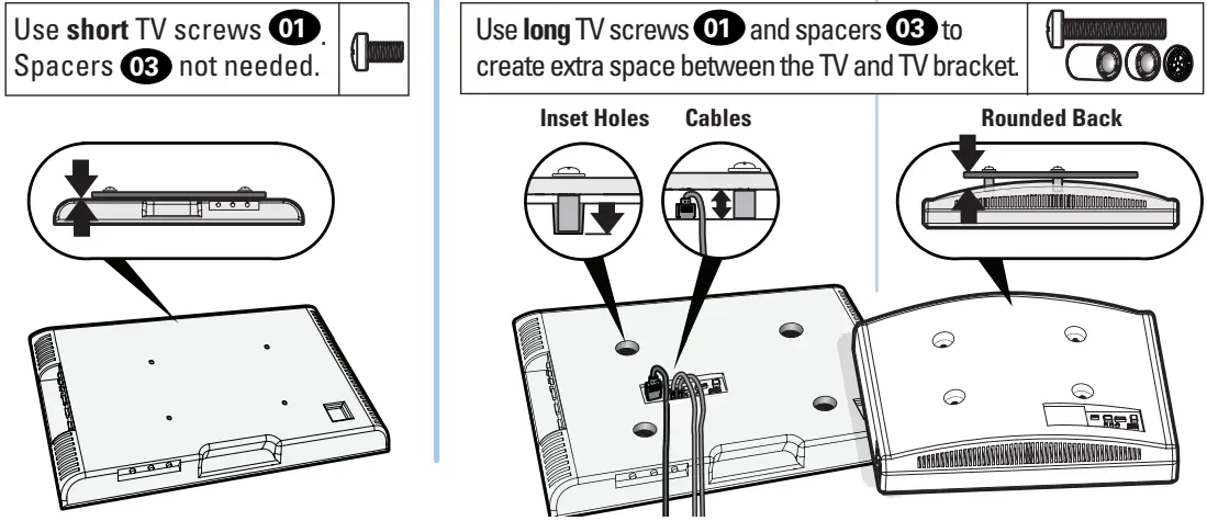 legrand LLT2 42 90 Inch Extendable Tilt Wall TV - fig 14