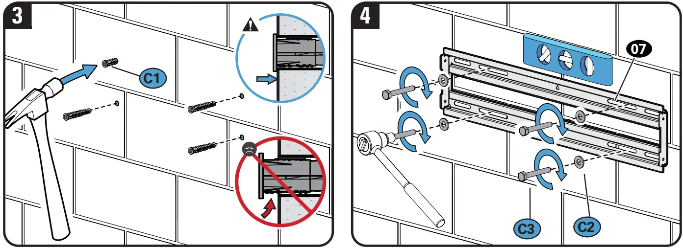legrand LLT2 42 90 Inch Extendable Tilt Wall TV - fig 22