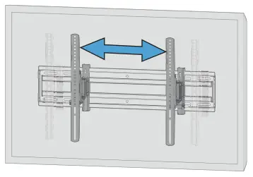 legrand LLT2 42 90 Inch Extendable Tilt Wall TV - fig 29
