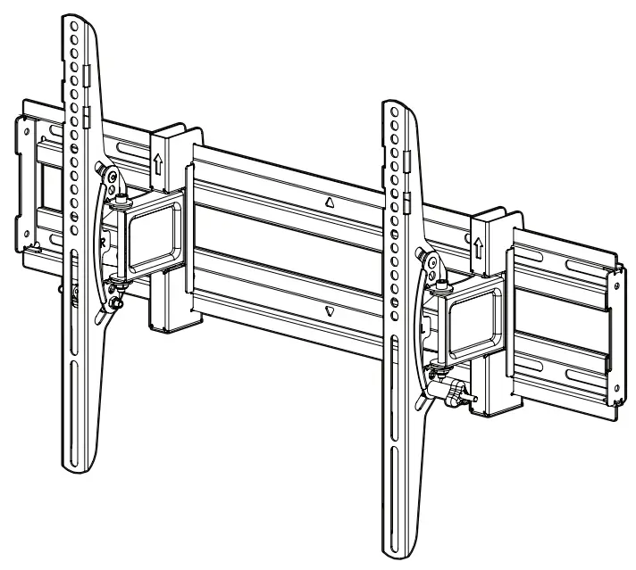 legrand LLT2 42 90 Inch Extendable Tilt Wall TV