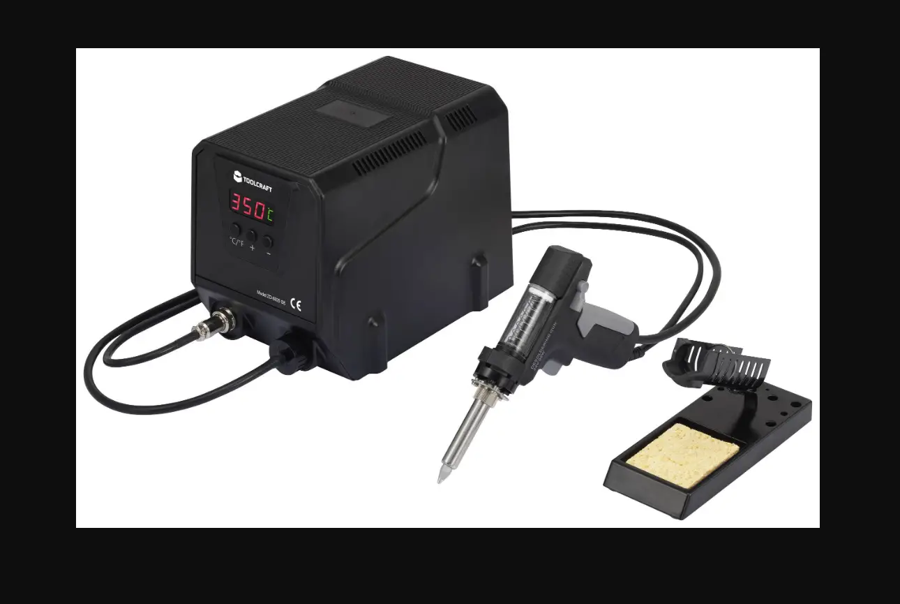 Toolcraft 2621034 Adjustable Digital Desoldering Station Instruction Manual
