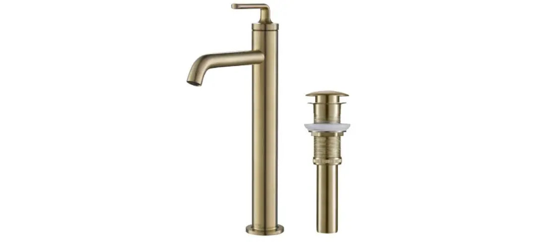 Kraus Kvf-1220 Ramus Single Handle Vessel Faucet Installation Guide
