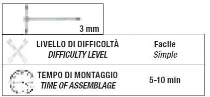 rizoma FR429 Mounting Kit for OEM Turn Signals to Fit Fox 01