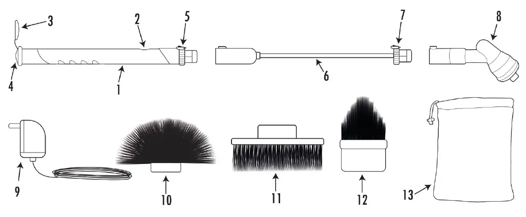 HURRICANE M12548 Spin Scrubber 1