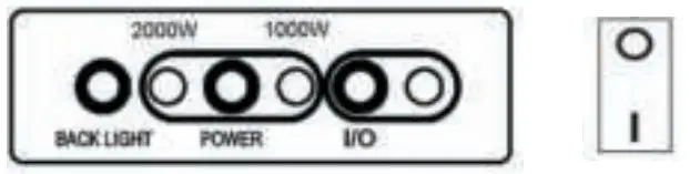 moa EF82B Electric Fireplace - 1