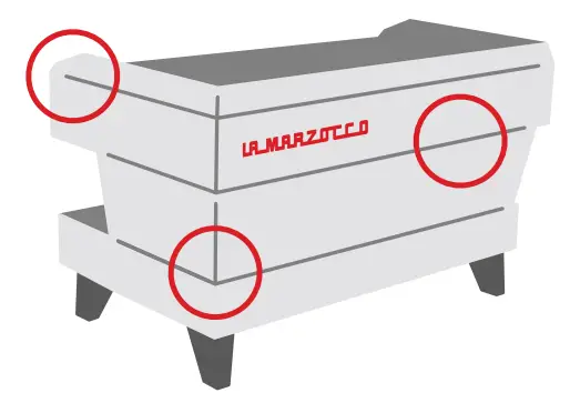 la marzocco LTL Espresso Machine fig 3