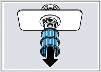 BOSCH SMS6HVI00I Free-Standing Dishwasher User Guide - Pull down the micro filter to remove