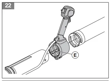 Husqvarna 345BT Cordless Bubble Blower 22