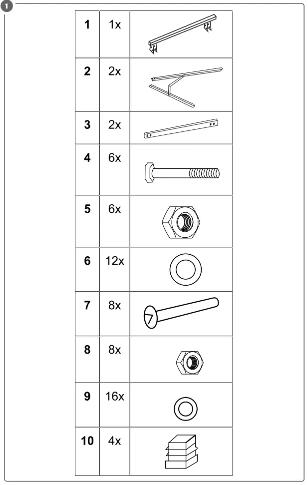 Hard Head 023858 Work Trestle - Fig 1