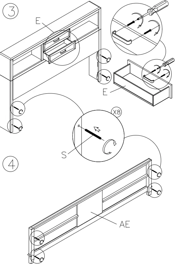 ASHLEY B476-64 Caitbrook Queen Storage Drawers-FIG6