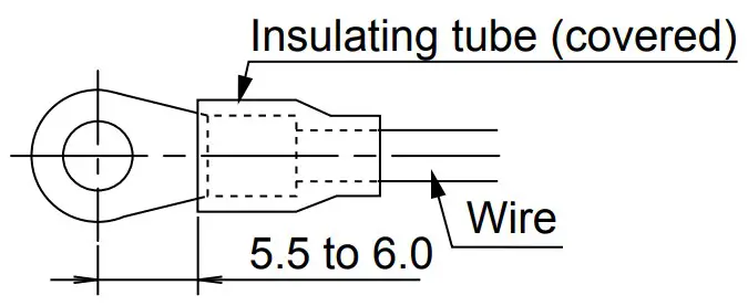 Insulating tube (covered)