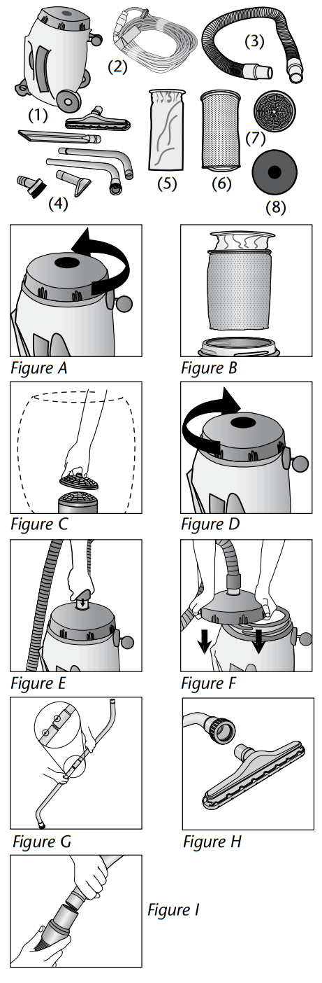ProTeam Sierra Backpack Vacuum Cleaner and Power Nozzle Kit - fig 7