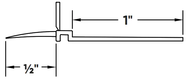TRIM TEX 9230 Flat Deflection Bead - Technical Specs