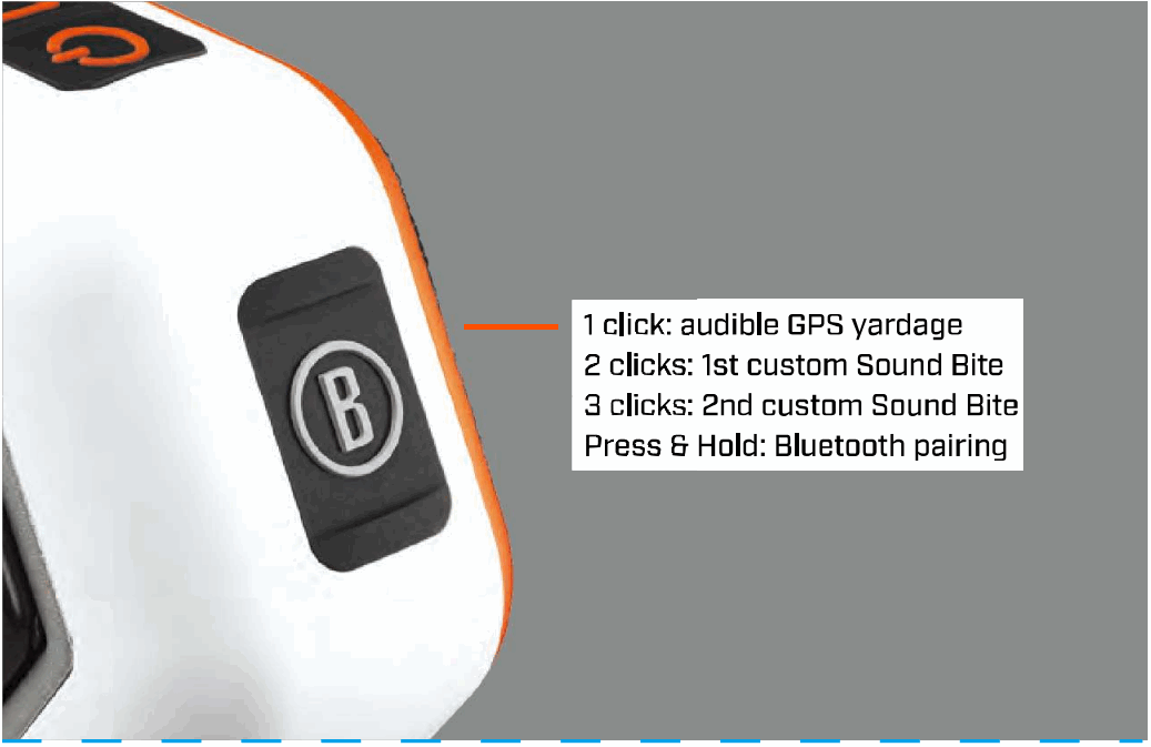 Bushnell Golf Wingman Mini Bluetooth Speaker - fig 1