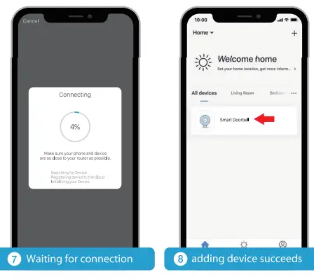 LASER SMT-CAMDBB-L Smart Wi-Fi Video Doorbell -fig 10