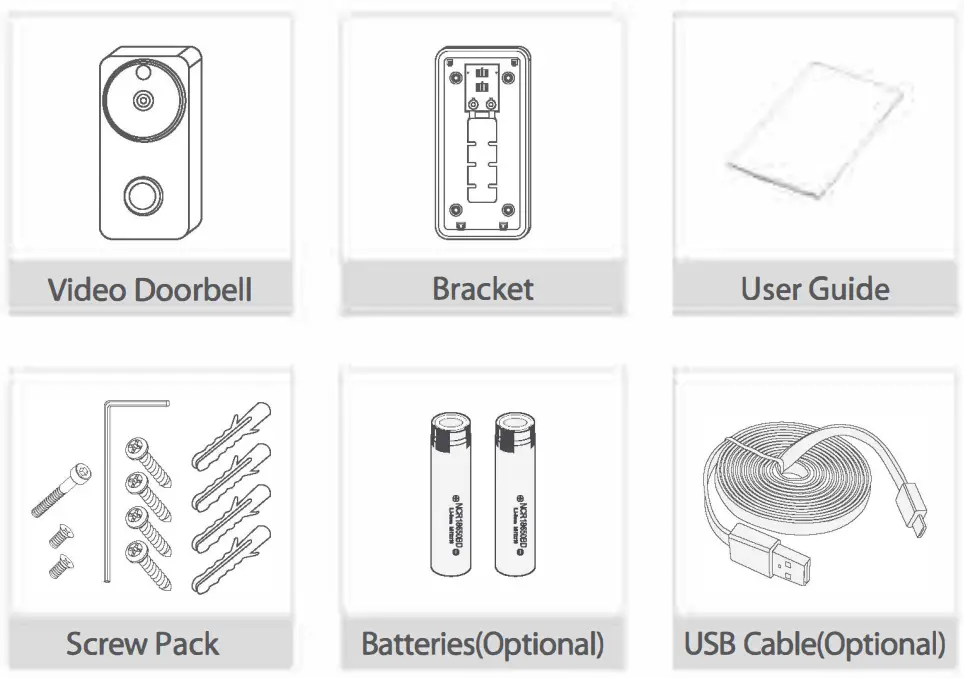 LASER SMT-CAMDBB-L Smart Wi-Fi Video Doorbell -fig m