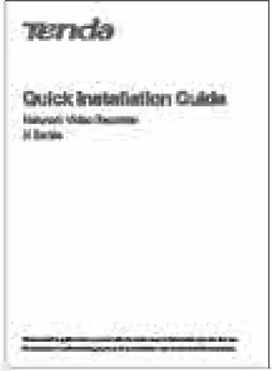 Tenda N3L-8H Video Security NVR 04