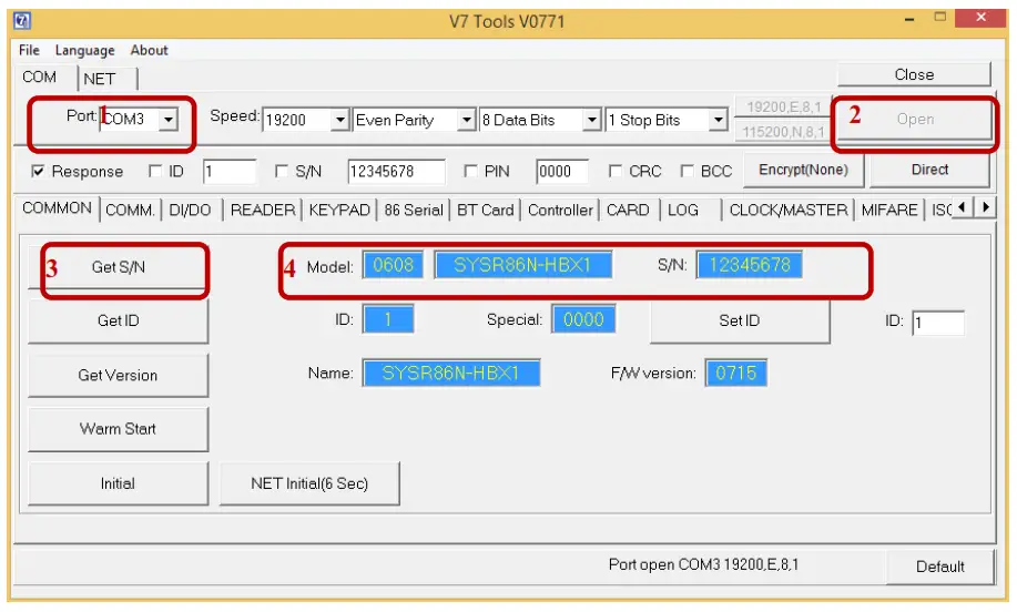 SYRIS SYSR86N-HBX1 Standard TCP -FIG Q