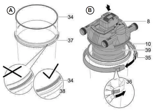 Oase FiltoClear 8000 Pond Pressure Filter-container