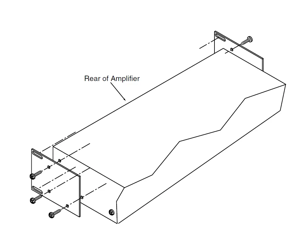 BOGEN RPK86 M-Class & Black Max Rack Mounting Kit installation