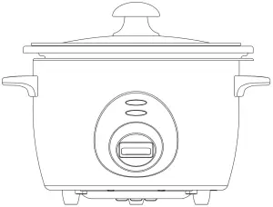 kogan KA10CPRICKA 10 Cup Rice Cooker