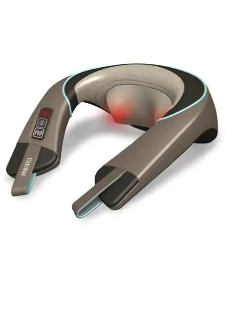 Homedics Nms-375 Shiatsu And Vibration Neck Massager With Heat Instruction Manual And Warranty Information