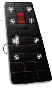 Homedics VM-180 Body Revitalizer 8 Motor Full Body Massager Instruction Manual and Warranty Information