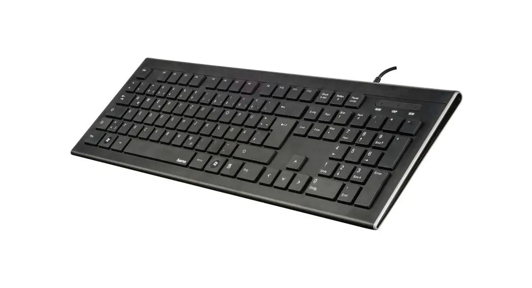 Hama Cortino Wired Keyboard & Mouse Set Instruction Manual