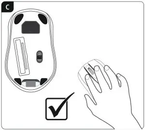 hama MW-110 Optical Wireless Mouse - Product Overview 3