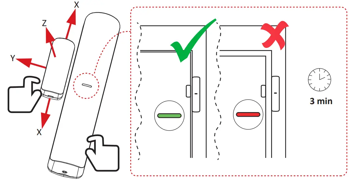 HIKVISION DS PDMC EG2 WA Wireless Magnet Detector - fig 1