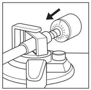 VICTROLA VPT-1000 Premier T1 Turntable - NUMBER RING