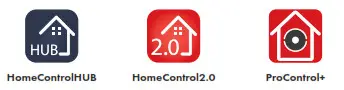Pyronix HOMECONTROLHUB Security and Alarm- CHART